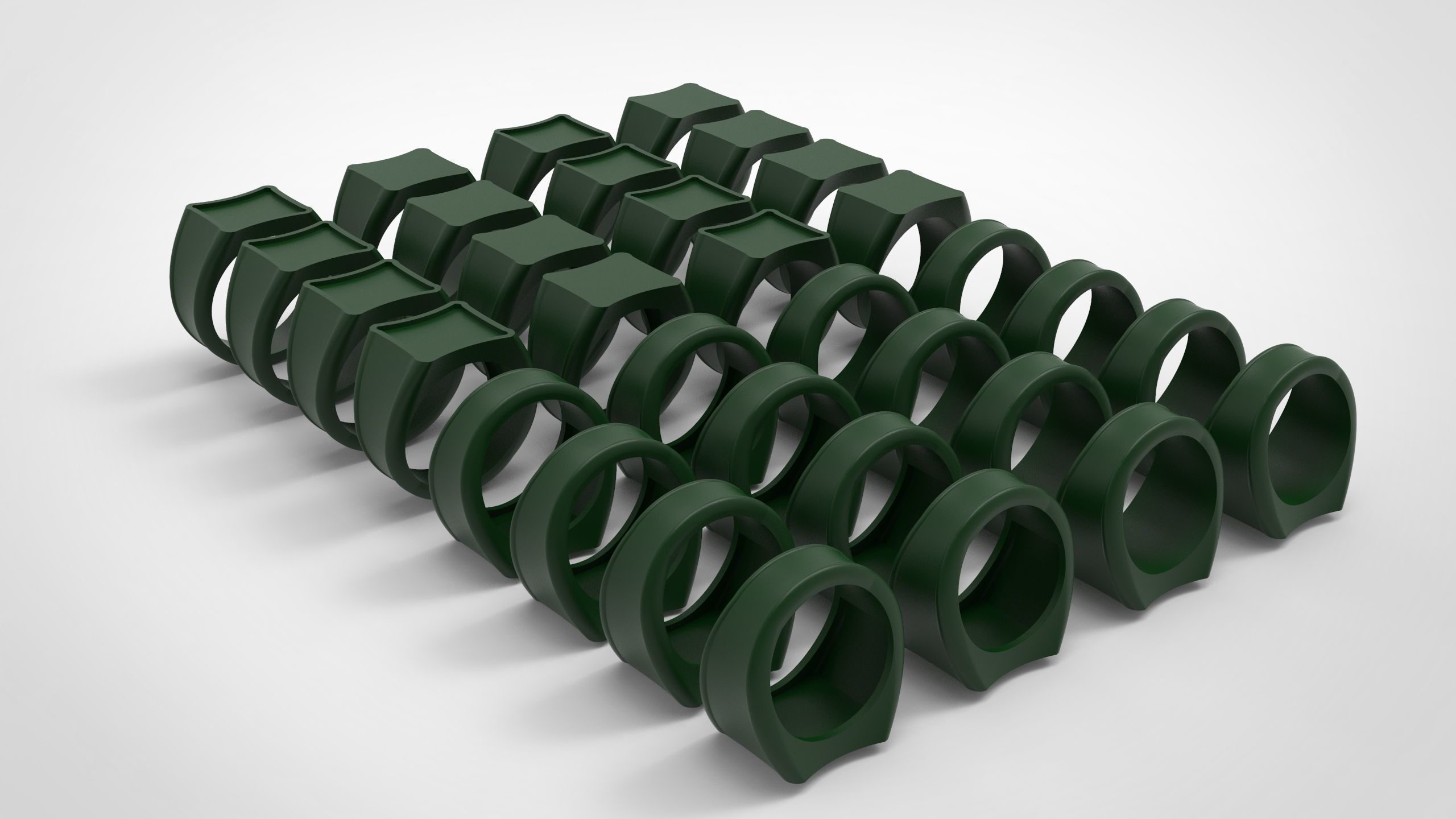 Giant Men Signet Ring Collection 1572 Rings In The Package _36