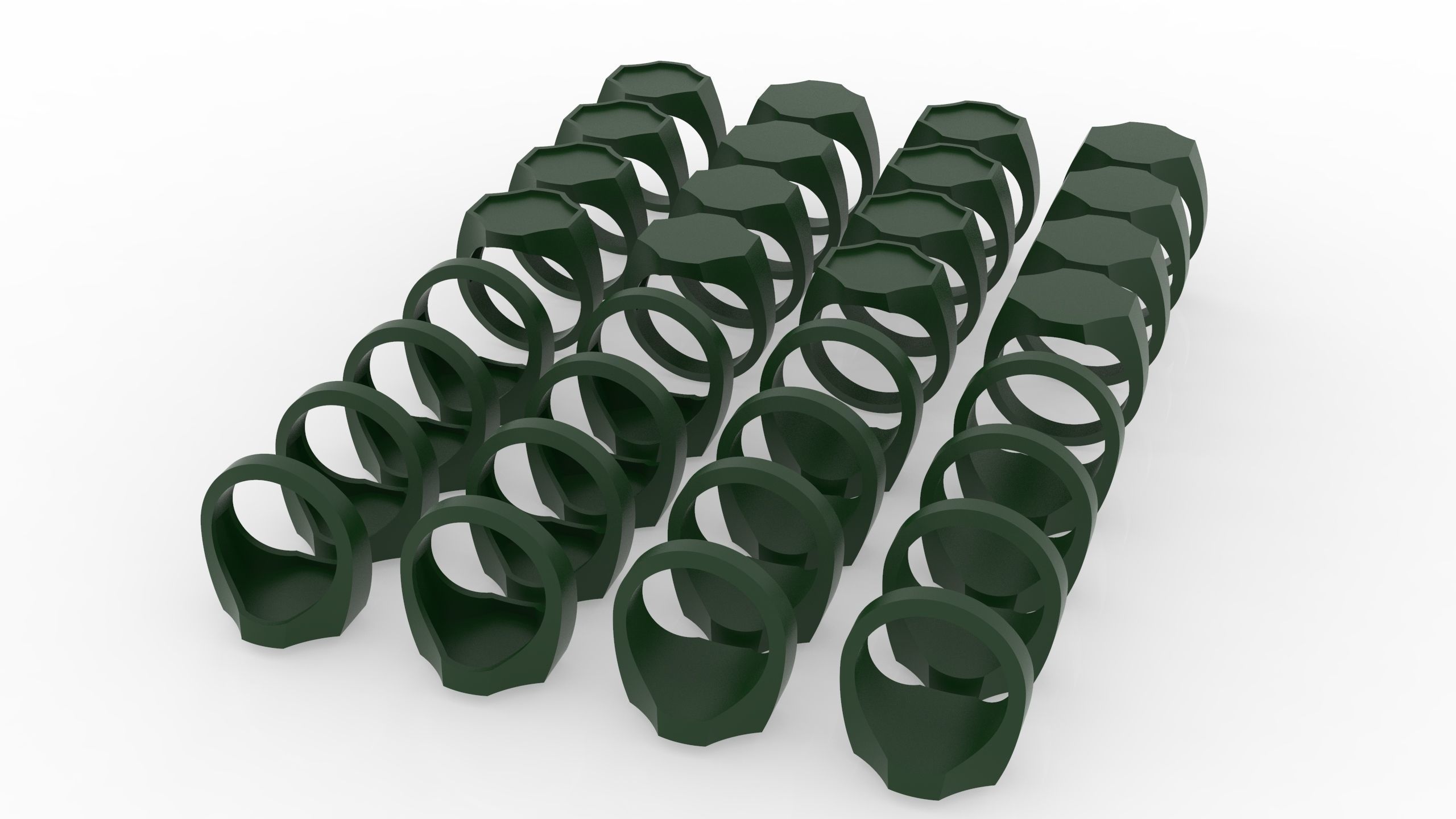 Giant Men Signet Ring Collection 1572 Rings In The Package _52