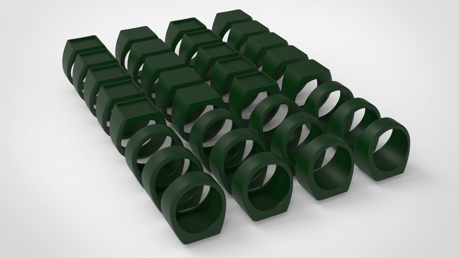 Giant Men Signet Ring Collection 1572 Rings In The Package _131