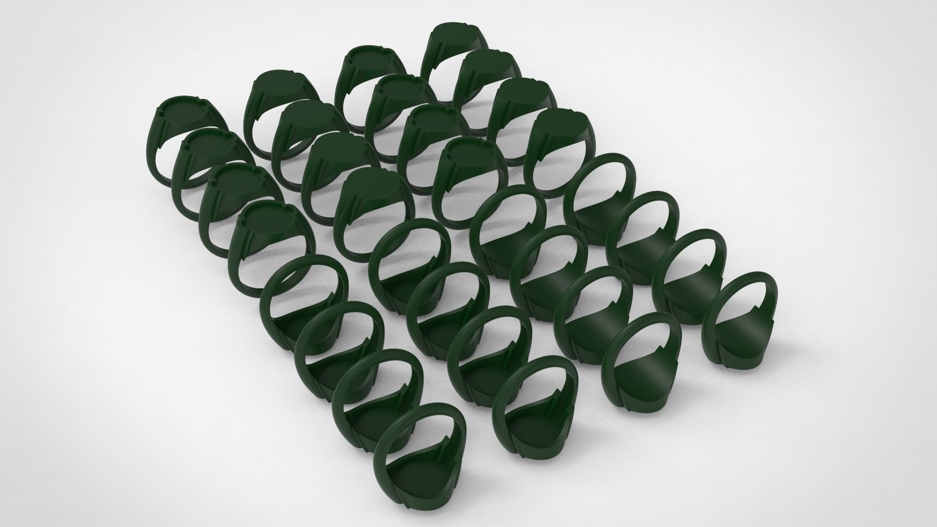 Giant Men Signet Ring Collection 1572 Rings In The Package _121