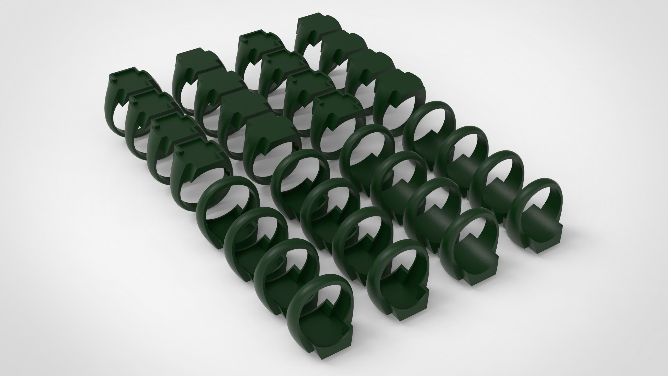 Giant Men Signet Ring Collection 1572 Rings In The Package _92