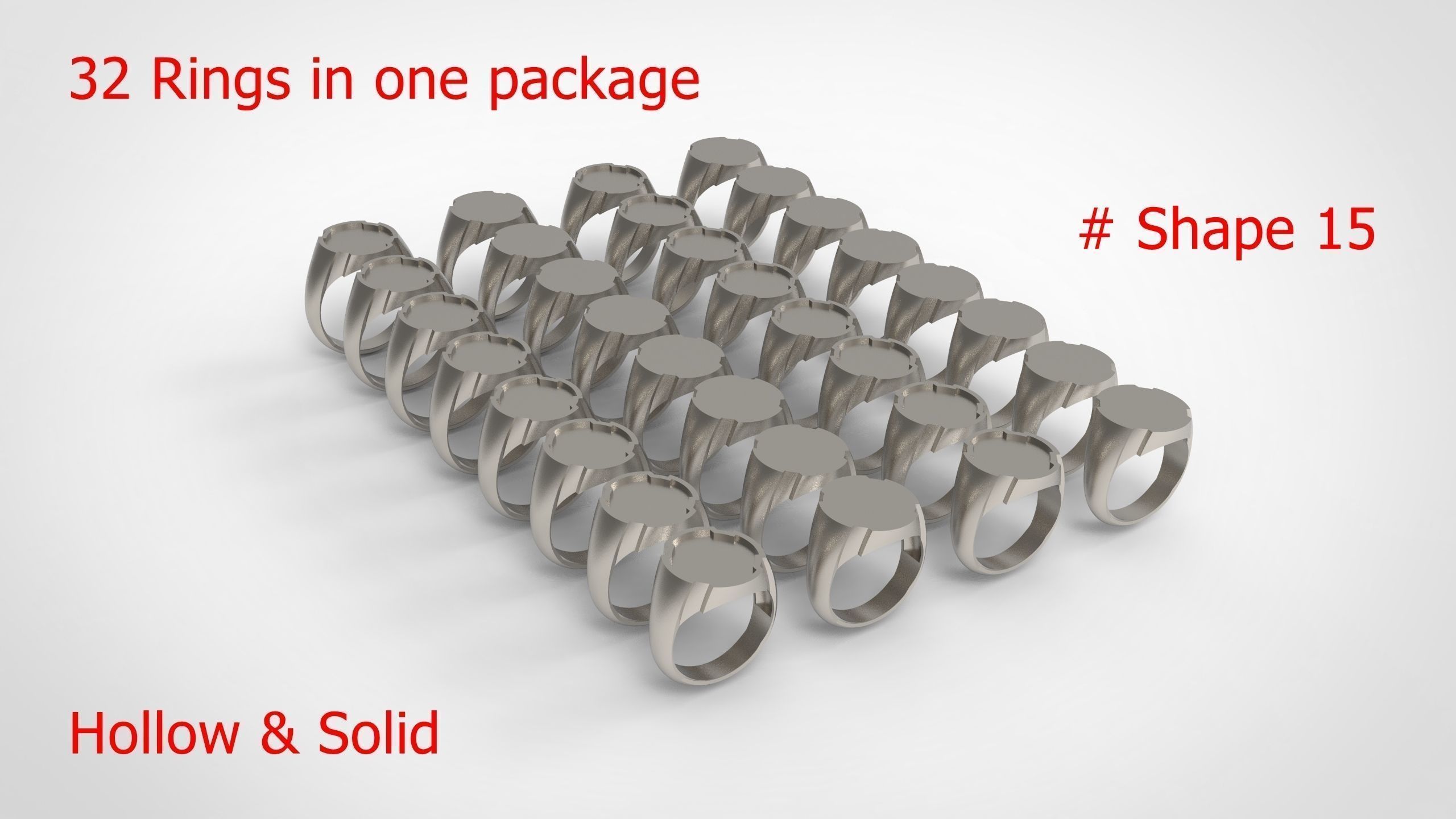 Giant Men Signet Ring Collection 1572 Rings In The Package _58