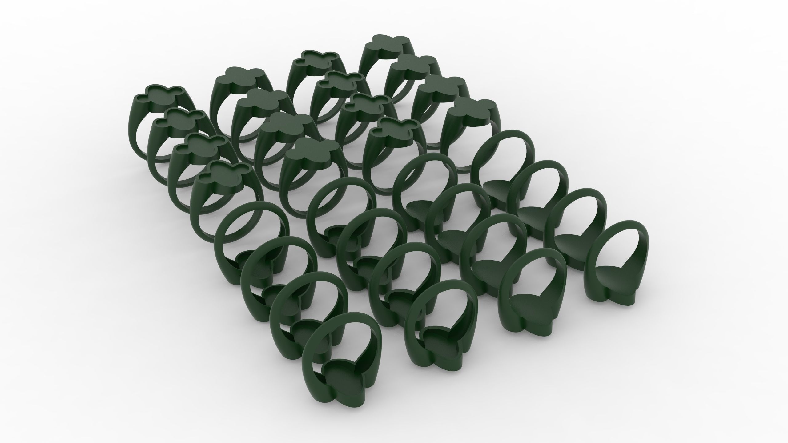 Giant Men Signet Ring Collection 1572 Rings In The Package _44