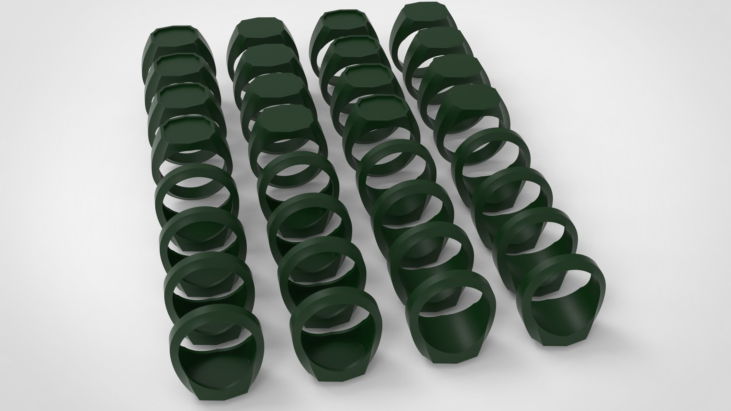 Giant Men Signet Ring Collection 1572 Rings In The Package _20