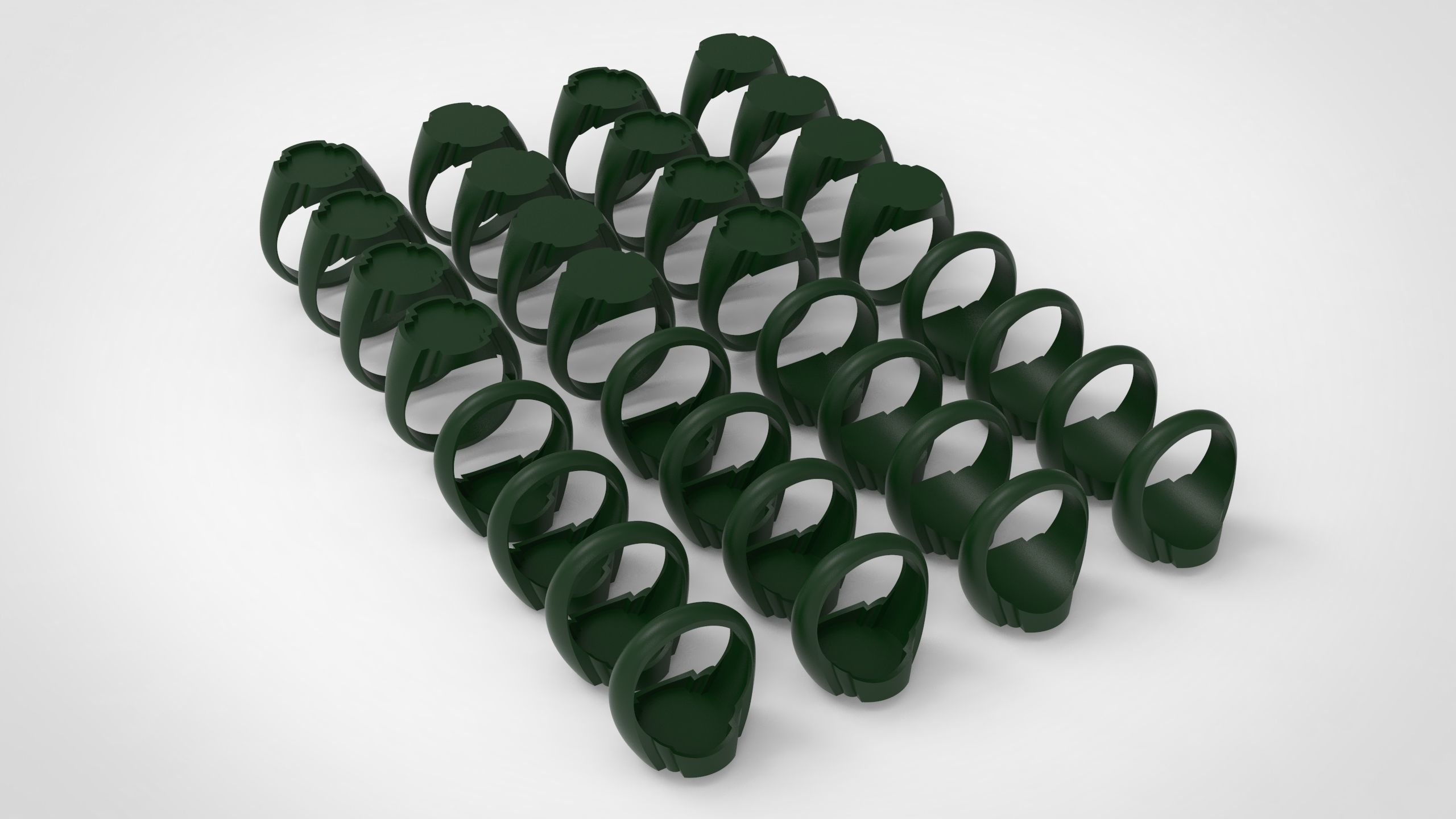 Giant Men Signet Ring Collection 1572 Rings In The Package _80