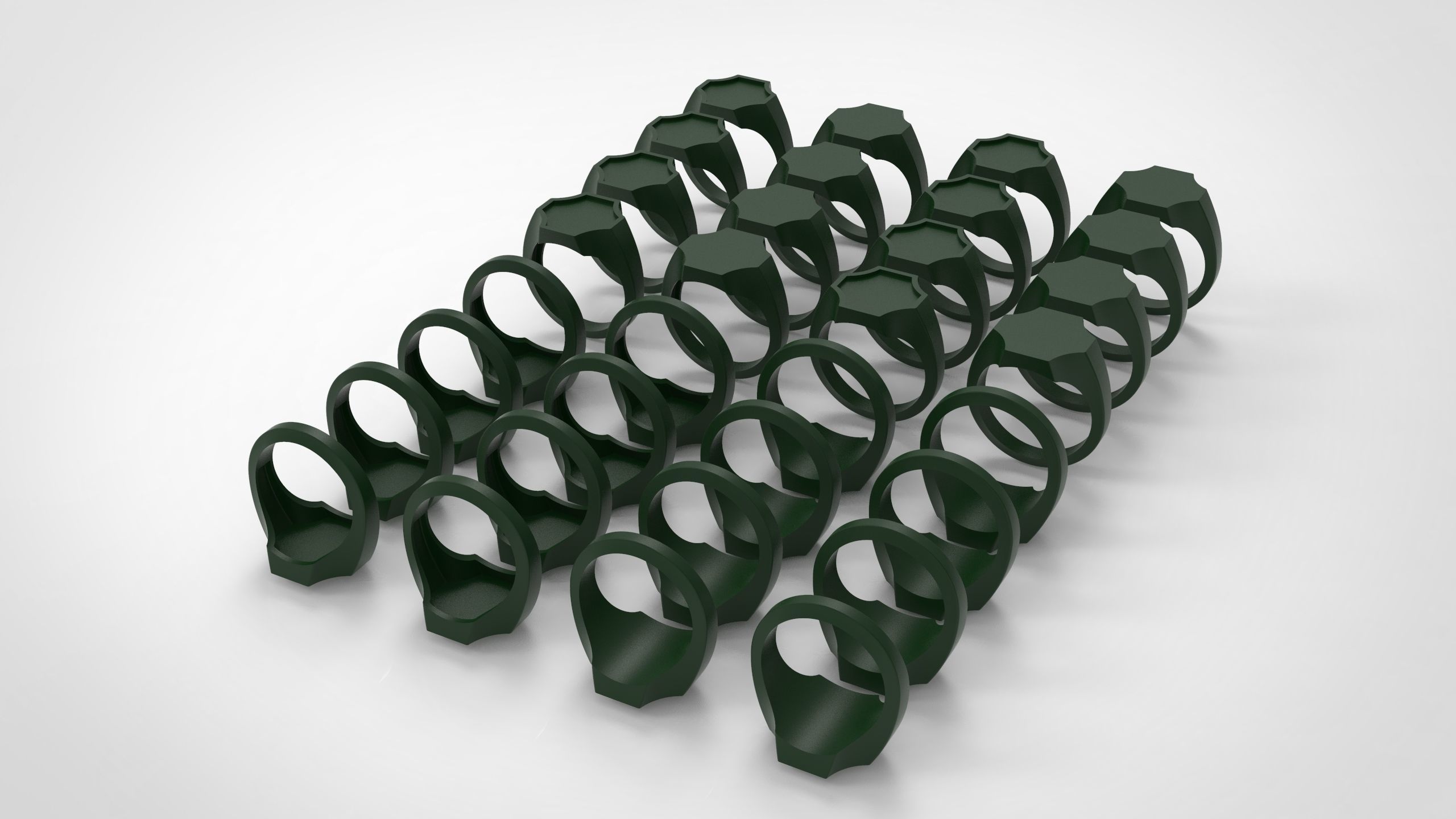 Giant Men Signet Ring Collection 1572 Rings In The Package _28