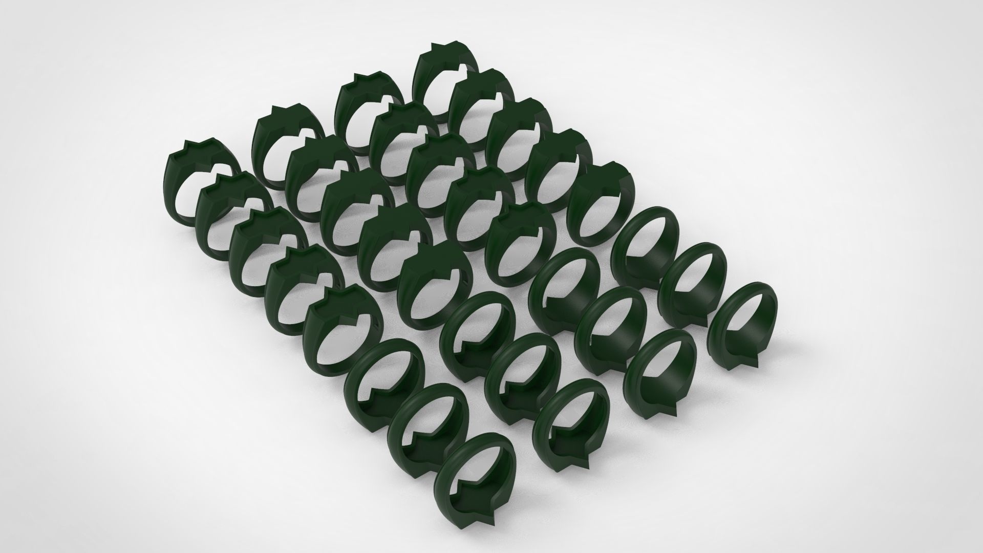 Giant Men Signet Ring Collection 1572 Rings In The Package _129