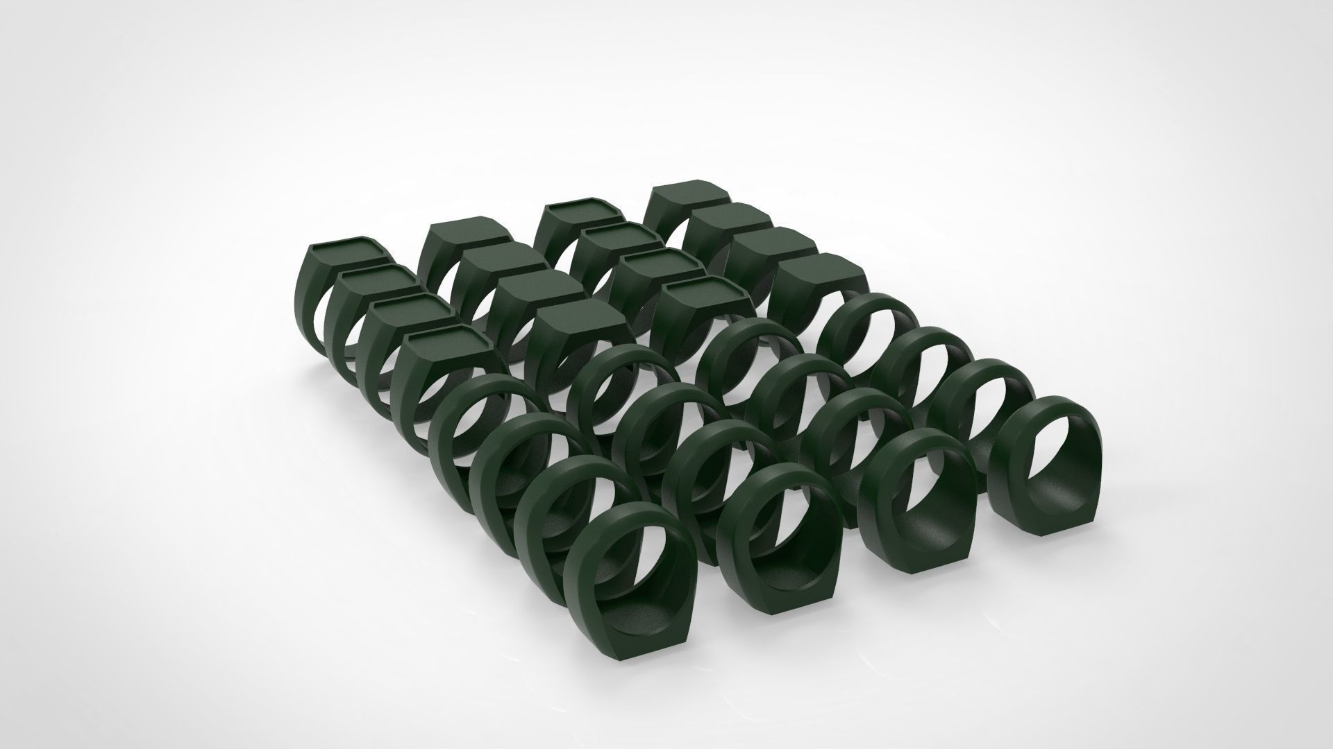 Giant Men Signet Ring Collection 1572 Rings In The Package _16