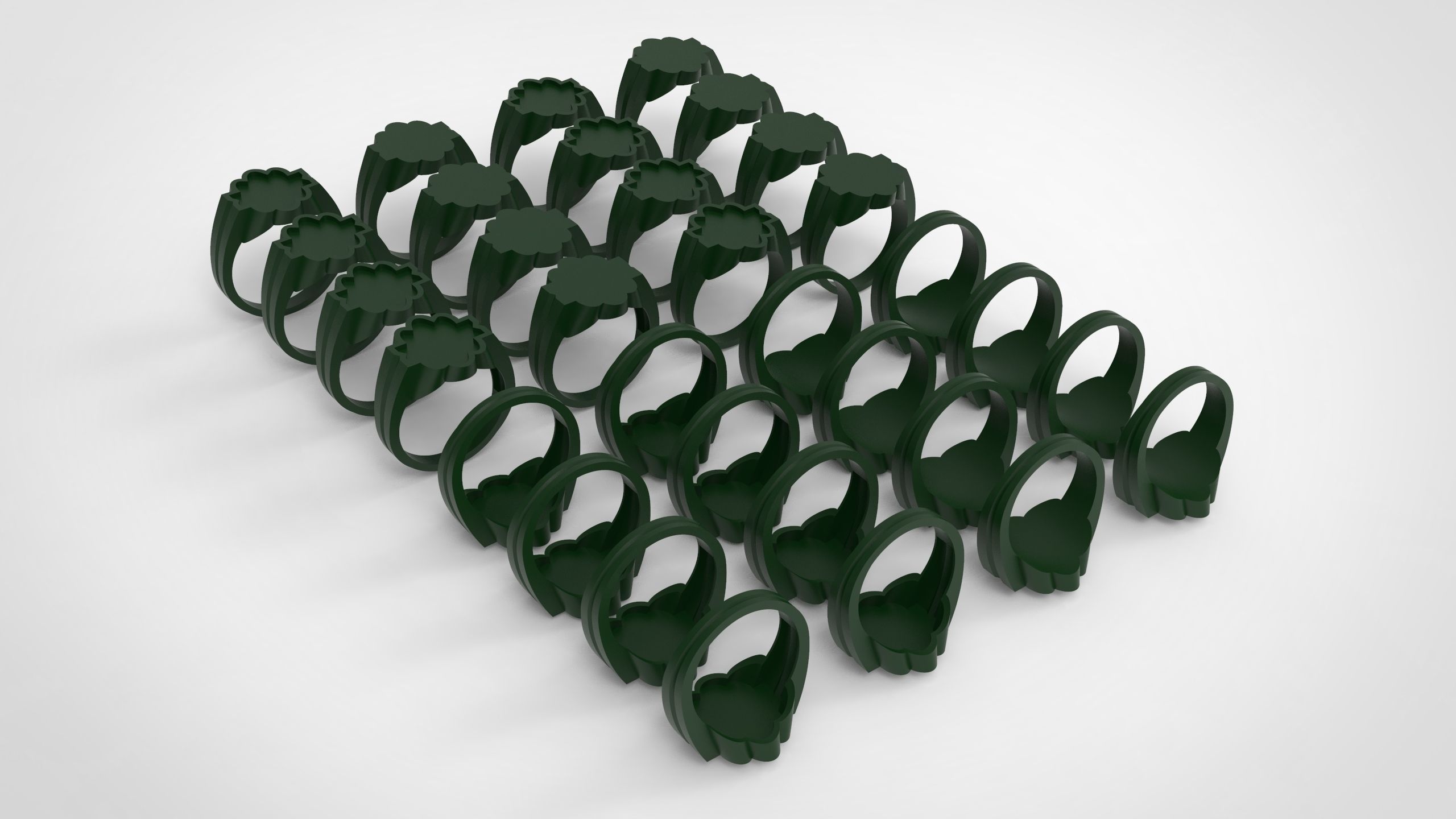 Giant Men Signet Ring Collection 1572 Rings In The Package _76