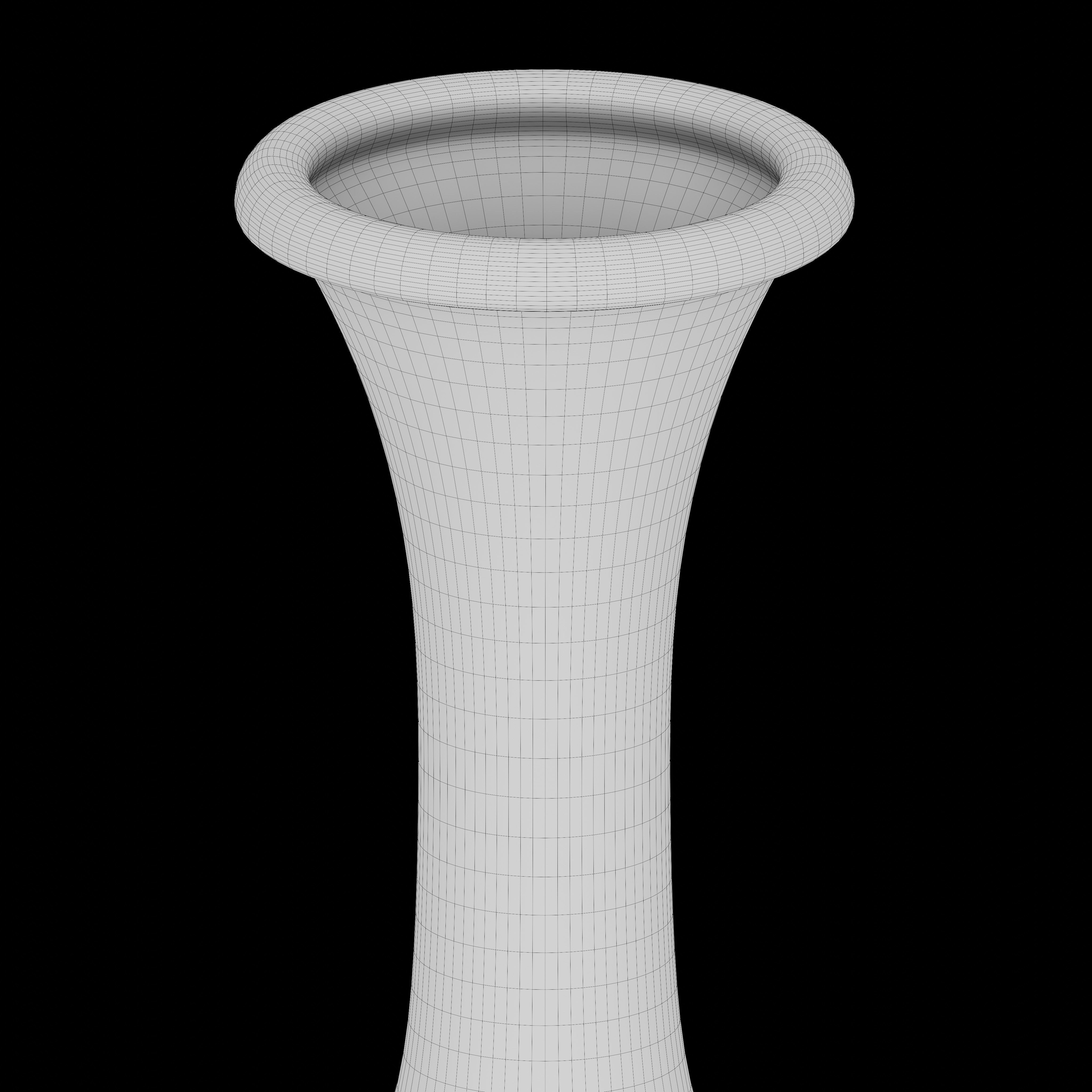 Vase40 chinese porcelain vase - chinese porcelain vase 3D model_7