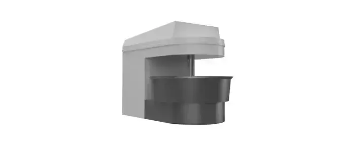 bread fermenter 3D model