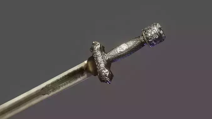 Low-Poly Spatha of Alexander the Great