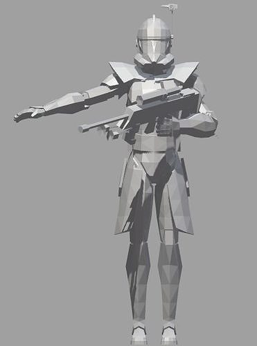 Clon Arc Trooper Free 3D model