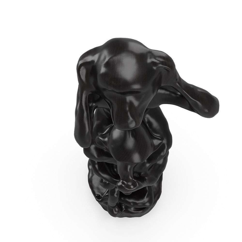 Three Wise Monkeys 3D model_6