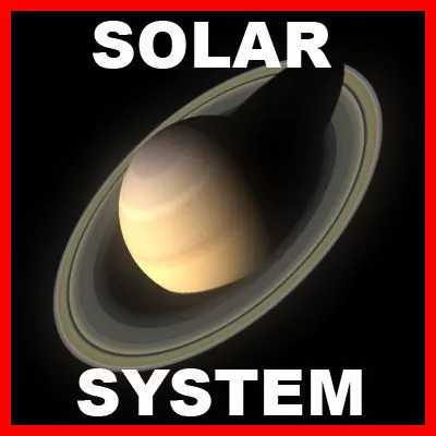 Planets - Solar System 3D model