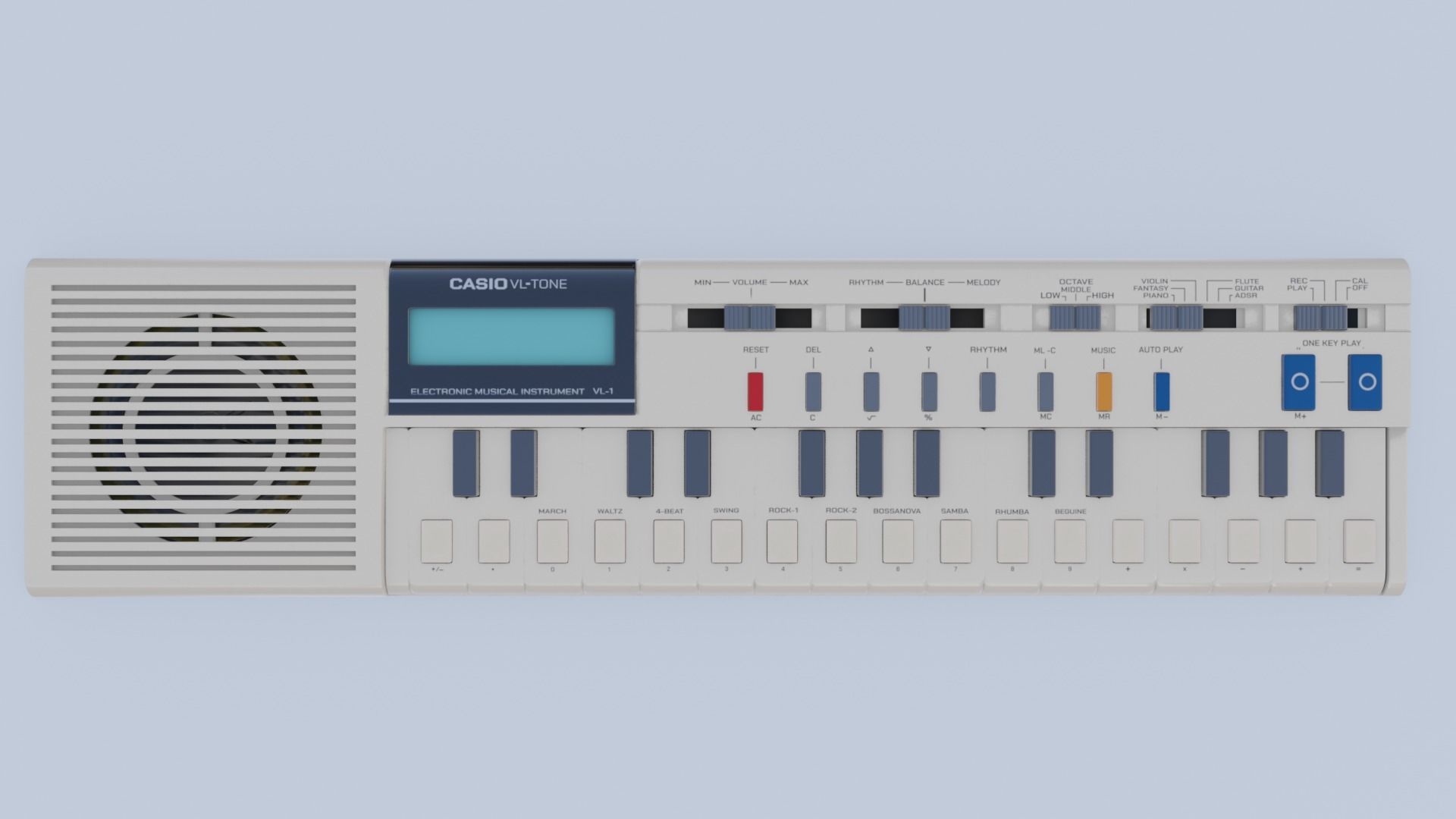 Casio Tone VL-1 3D model_1