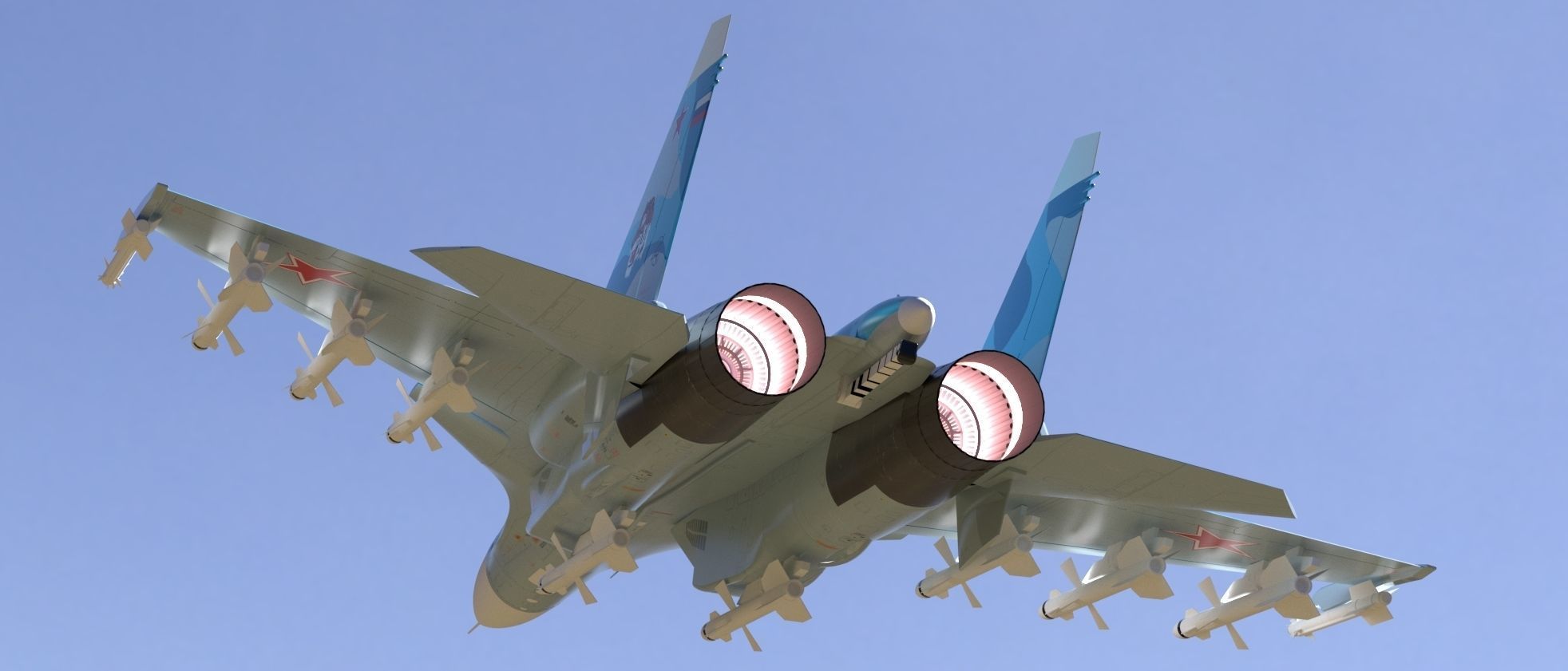 Sukhoi SU-33 3D model_7