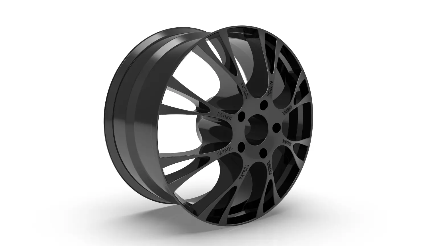 car wheel rim Free 3D print model