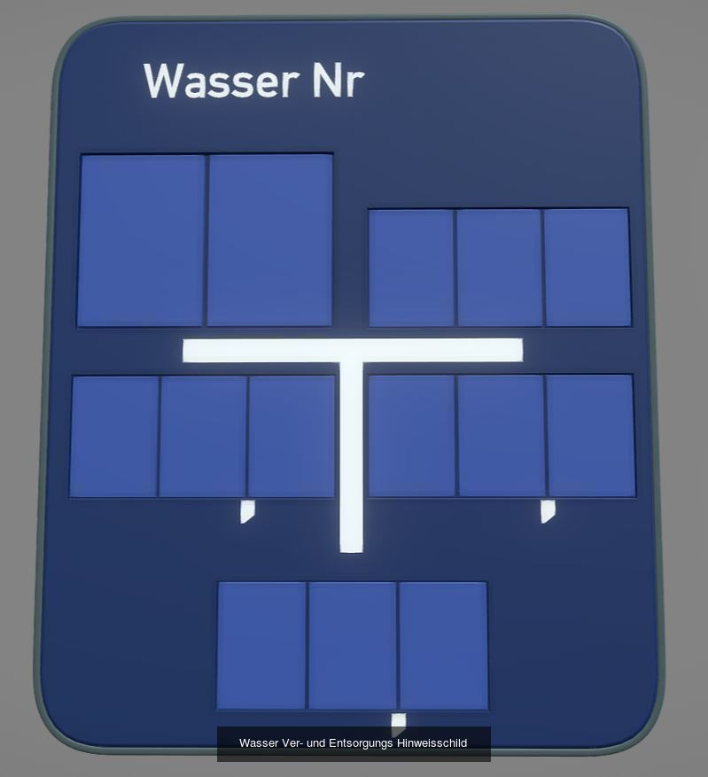 Alle Ver- und Entsorgungs Hinweisschilder 3D Model Collection_16