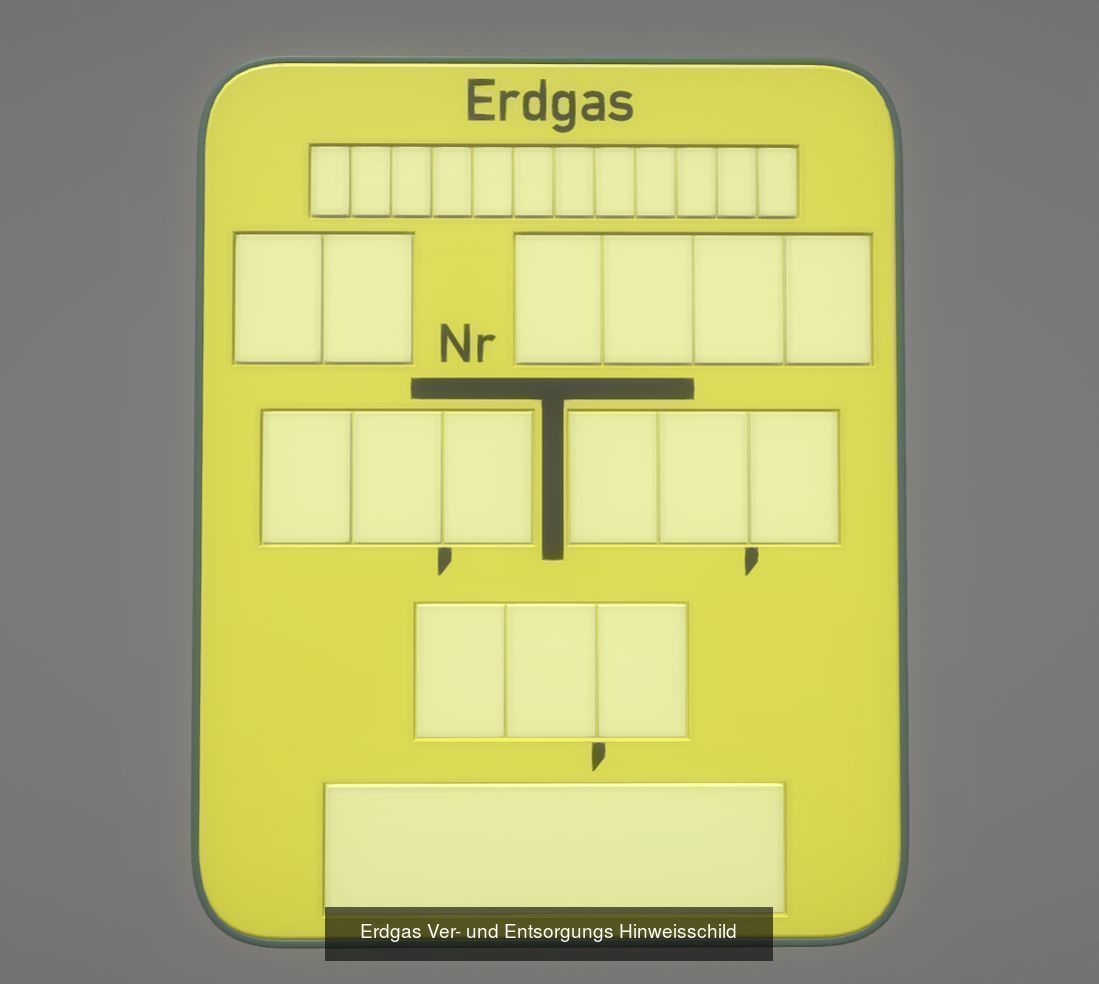 Alle Ver- und Entsorgungs Hinweisschilder 3D Model Collection_21