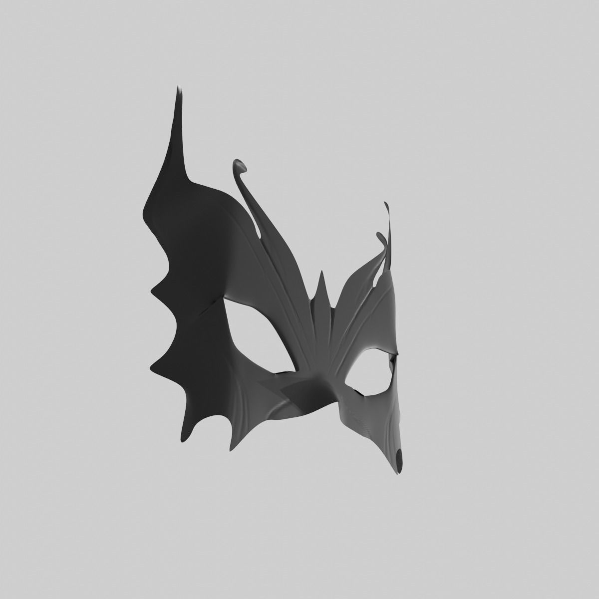 butterfly mask free 3D model | CGTrader