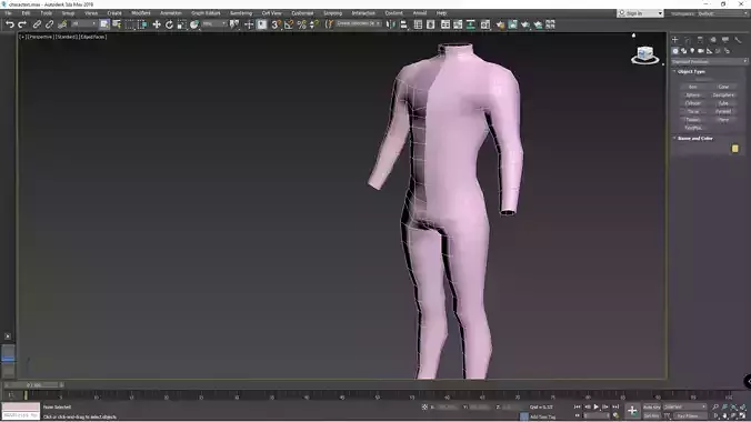 3d cheracter mannequin