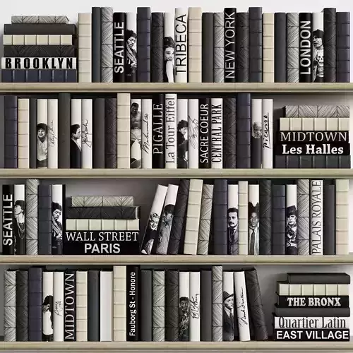 Classic Books 18 3D model