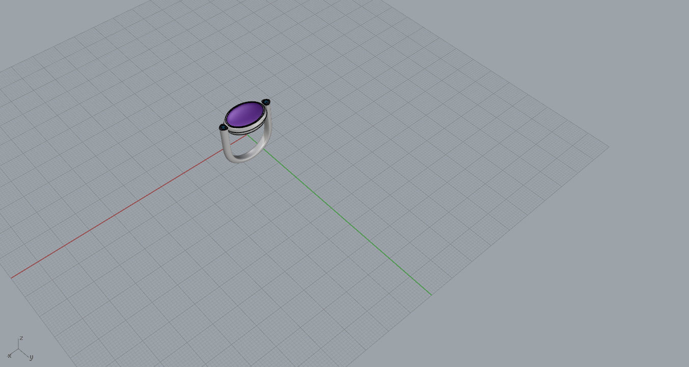 Rings ring on piece of paper 3D print model_15