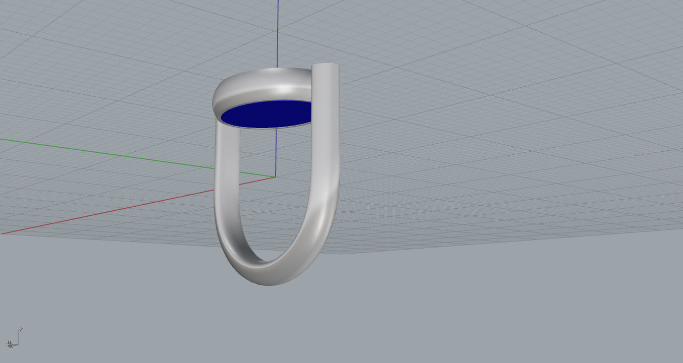 Rings ring on piece of paper 3D print model_17