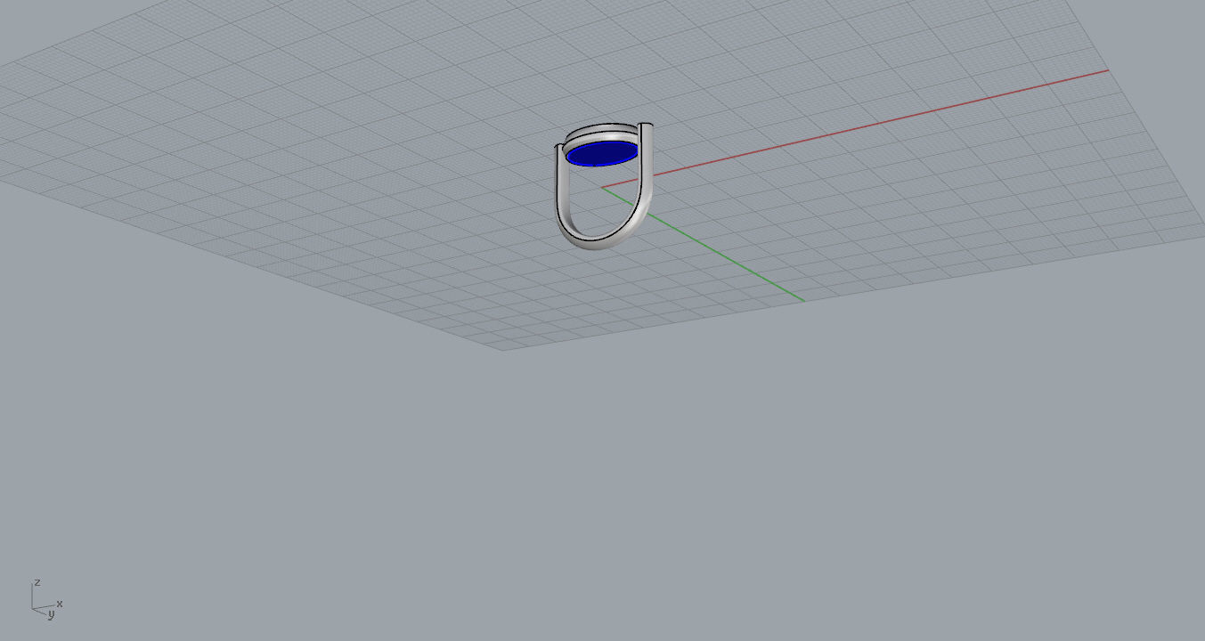 Rings ring on piece of paper 3D print model_13