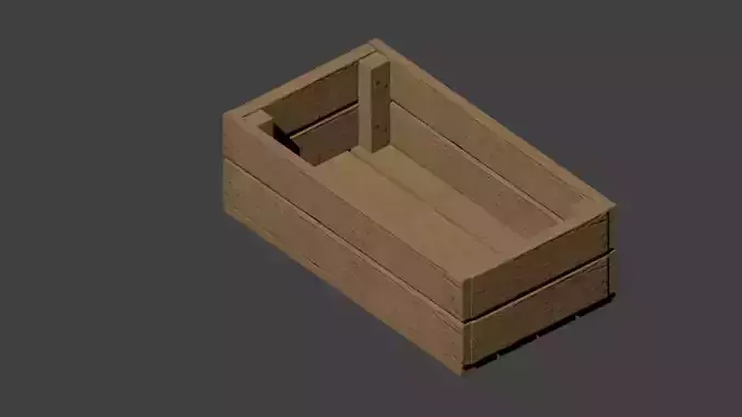 wooden crate box