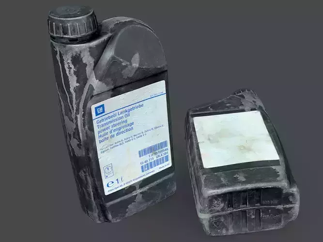 Transmission Oil Bottle 3D model