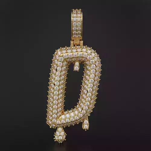 Initial D Drip letter 