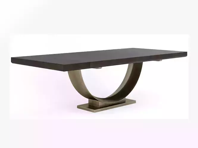 The Sofa and Chair Company - Wimbledon dining table Low-poly 3D model