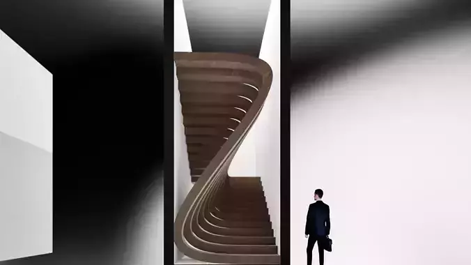 stairs design 3D model