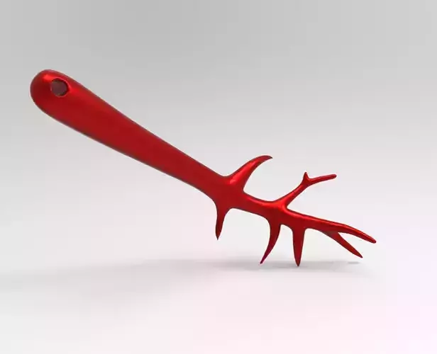 Spiny Bead - Jewelry Pendant 3D Model with Barb 3D print model