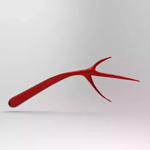 Barbed Bead - Jewelry Pendant 3D Model with Thorn 3D print model