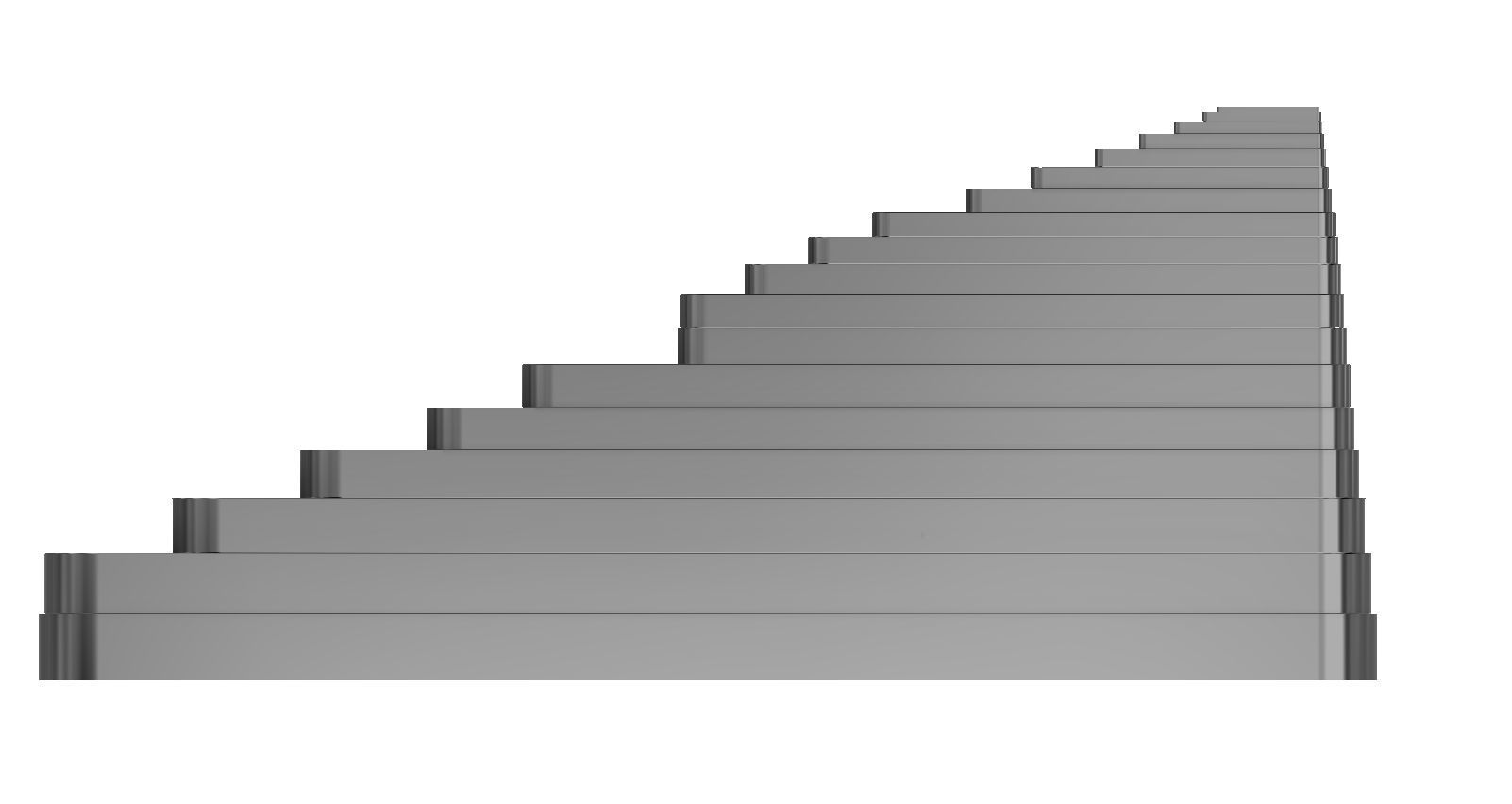 Standard splines DIN6885 3D model_3