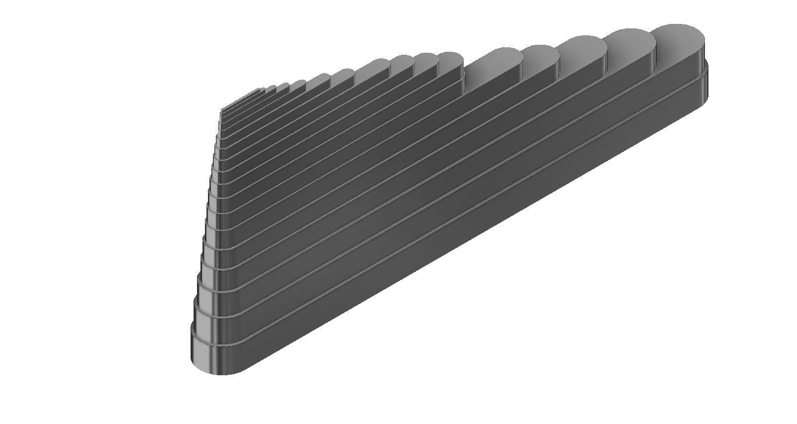 Standard splines DIN6885 3D model_1