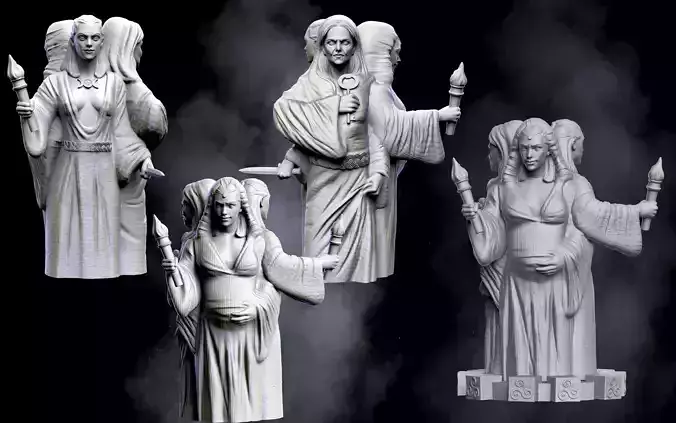 Hecate  3D print model