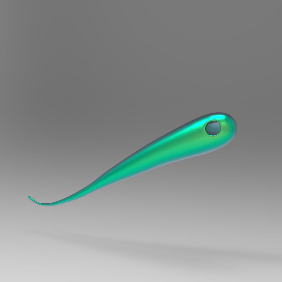 Spiky Bead - Jewelry Pendant 3D Model with Bur 3D print model_2