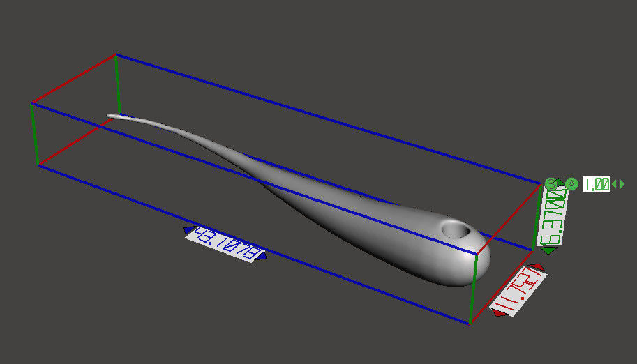 Spiky Bead - Jewelry Pendant 3D Model with Bur 3D print model_4