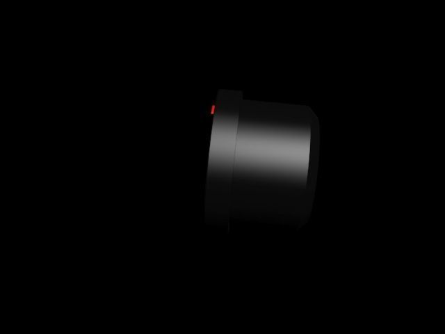 Defi CR Boost Gauge Low-poly 3D model_6