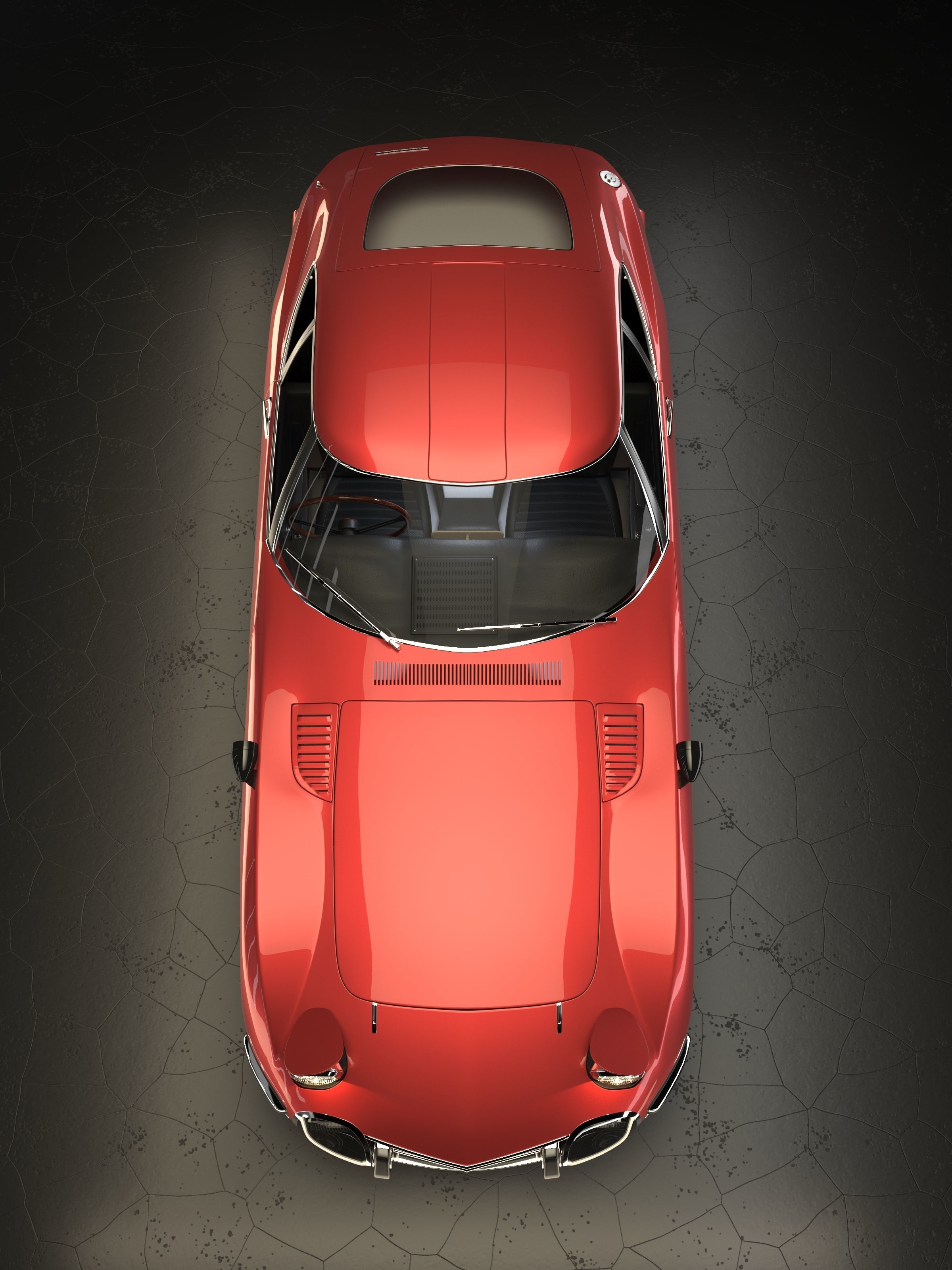 Toyota 2000 GT 3D model_8