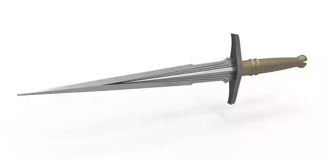 Dagger of Loki from Loki TV series 3D print model