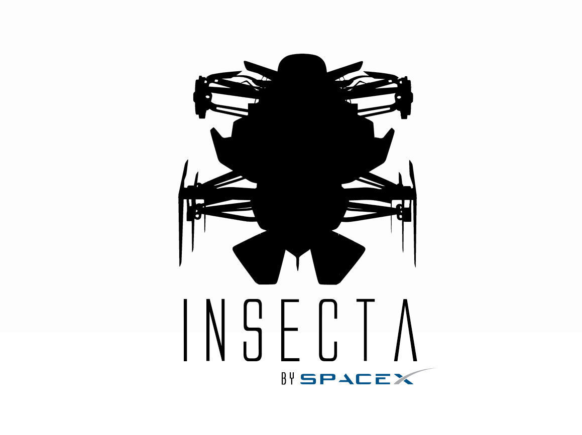 SpaceX INSECTA Low-poly 3D model_7