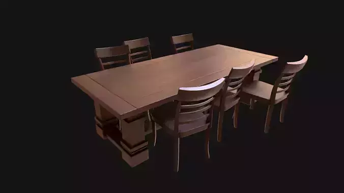 Dining Room Table and Chair