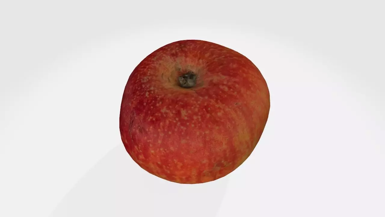 Apple Tutorial Demo Free low-poly 3D model