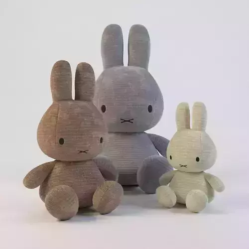 Nijntje Miffy - Rabbit Stuffed toy 3D model