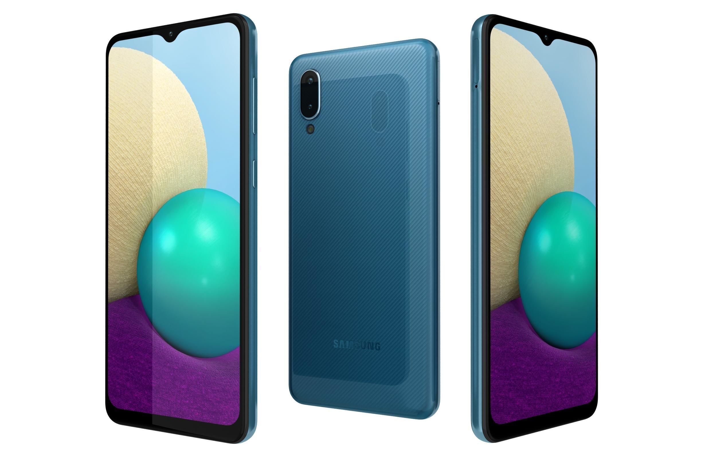 Samsung Galaxy A02 And A02s Collection 3D model_21
